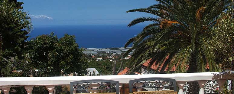 Terrace at the main house